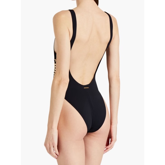 STELLA MCCARTNEY Falabella chain-trimmed swimsuit Size XS - Picture 2 of 7